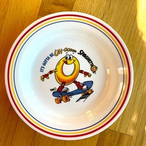 Vintage Corelle Spaghettios bowl